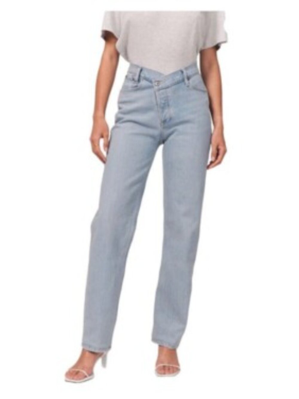 Abercrombie & Fitch The Dad High Rise Cropped Jeans — Size 30 Regular